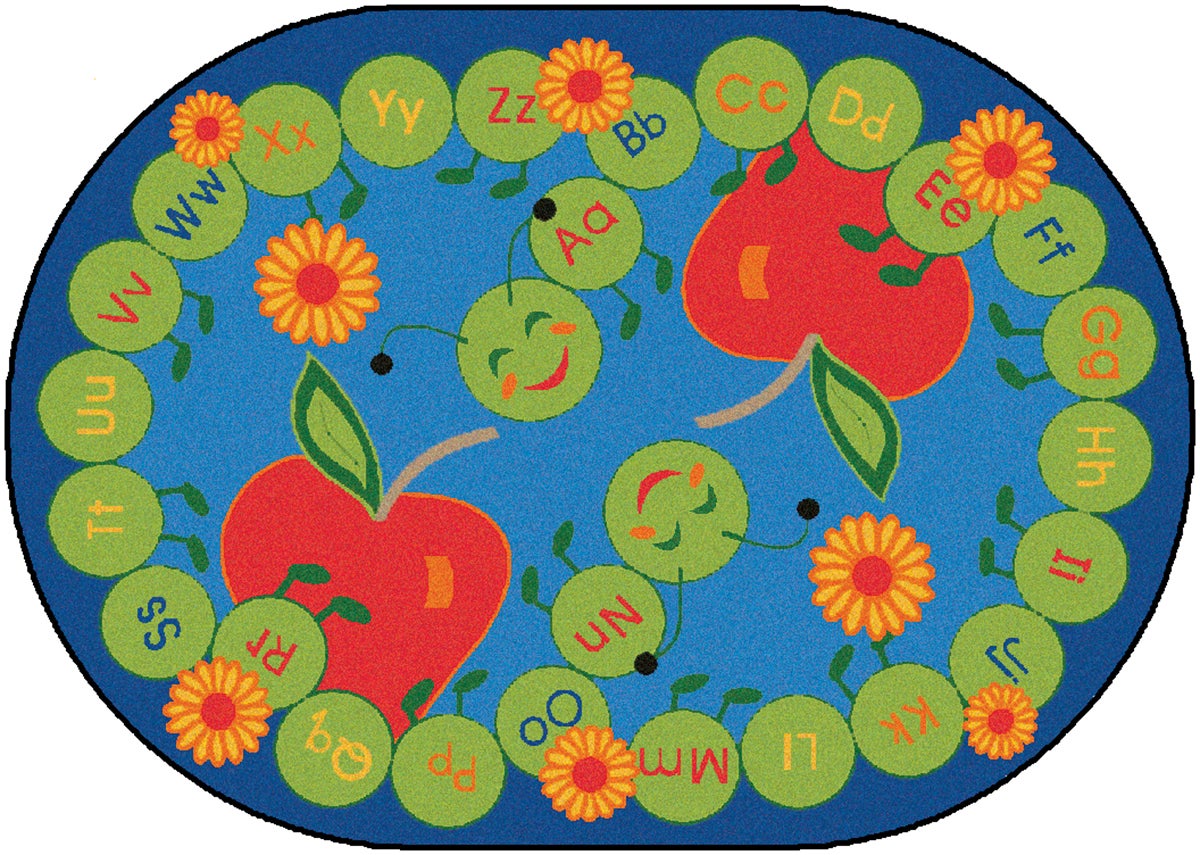 Abc Caterpillar Rug Carpets For Kids