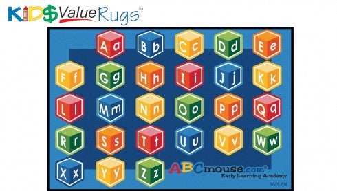asda alphabet blocks