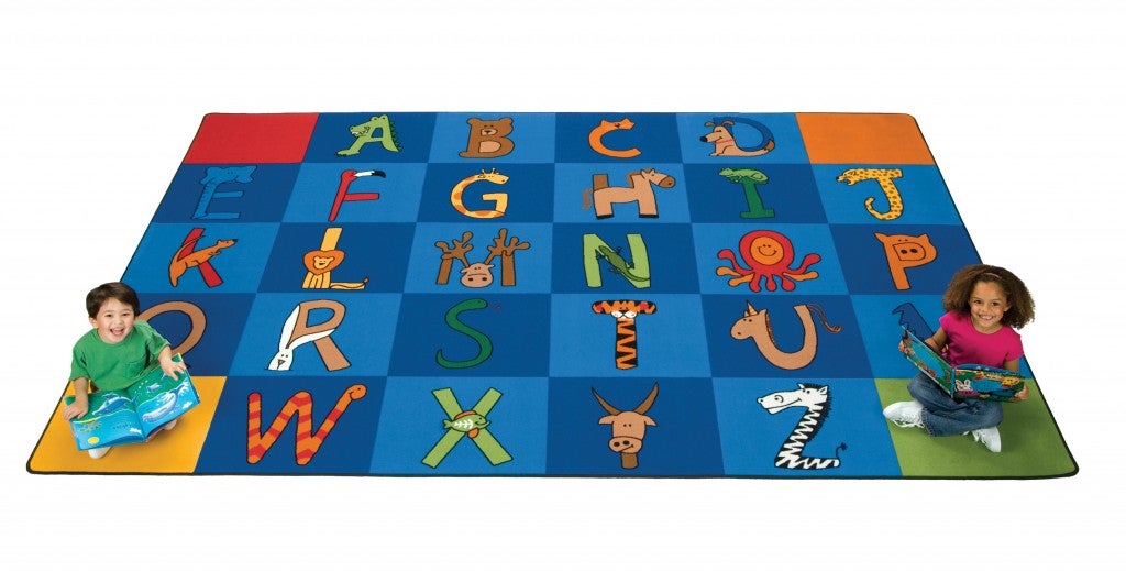 A to Z Animals Rug - Carpets For Kids