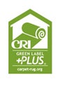 CRI Green Label Plus certification logo